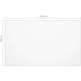  Zaštita za stol prozirna 160 x 90 cm 1 6 mm PVC | shoptok.hr