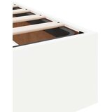 vidaXL Otomanski posteljni okvir brez vzmetnice bel 140x190 cm | Shoptok.si