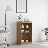 LED komoda S LED lampica Umjetnički hrast 60,5 x 37 x 100 cm | Eponuda.com