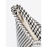 Shelvt Black and white checkered beach bag | ePonuda.com
