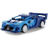 Lean_Toys Kocke za sestavljanje Auto Sports Race Car Blue R/C 325 kock | Shoptok.si