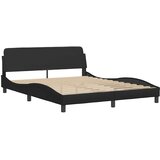  Okvir za krevet Dover crni 160x200 cm od umjetne kože | shoptok.hr