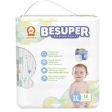 BeSuper_Premium BeSuper Premium Pelene-Gaćice XXL (15+ kg) 18 kom Cene