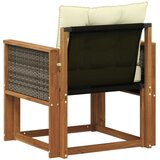  Srednja sofa za van Čvrsto drvo akacije Prirodna | shoptok.hr