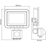  led reflektor sa senzorom LED/30W/230V IP65 | Eponuda.com