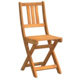 vidaXL Zložljivi vrtni stoli 4 kosa 36x46x86 cm Trden akacijev les | Shoptok.si