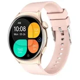 smart watch QX10 zlatno roze