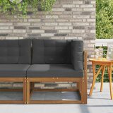  Vanjska kutna sofa Prirodna | shoptok.hr