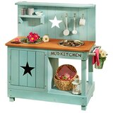 MUDDY BUDDY otroška kuhinja muddy buddy adventurer star (80 x 40 x 90 cm, cipresa, modra) | Shoptok.si
