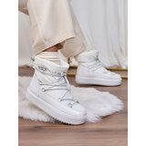 Resti Women's slip-on boots a'la snow boots in white Vevnose | Shoptok.si
