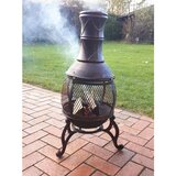 Garden Pleasure Kamin iz litega železa ø 50 cm - | Shoptok.si
