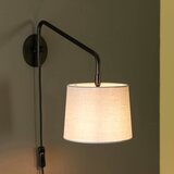  Endon 79500 - Zidna lampa CARLSON 1xE14/40W/230V, siva/crna | Eponuda.com