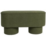 White Label Zelena klop iz tkanine bouclé Marcos – | Shoptok.si