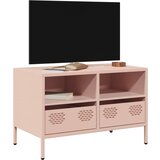 Maison Chic TV omarica - TV enota - Televizijska omarica roza 68x39x43,5 cm hladno valjano jeklo, (21700903) | Shoptok.si