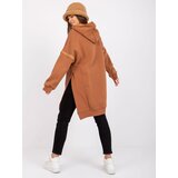 FANCY Sweatshirt-FA-BL-7571.64P-light brown | Shoptok.si