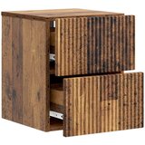  Noćni ormarić za montažu na zid s ladicama 2 pcs Staro drvo | shoptok.hr
