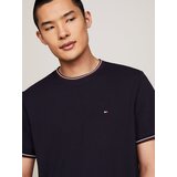 Tommy Hilfiger Majica nočno modra / rdeča / bela | Shoptok.si