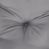  Jastuk za palete sivi 60 x 40 x 12 cm od tkanine | shoptok.hr