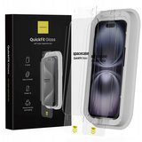 Spacecase QUICKFIT KALJENO STEKLO ZA IPHONE 15 16 ZAŠČITNA FOLIJA, (21968033) Cene