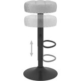  Barski stolci 2 kom sivi baršunasti | Eponuda.com