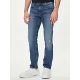 Karl Lagerfeld Jeans hlače 265801 542832 Mornarsko modra Slim Fit