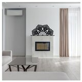 WALLXPERT dekorativni metalni zidni pribor siena crna boja | ePonuda.com