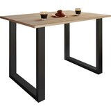 MID.YOU jedilna miza xona, hrast, črna | Shoptok.si