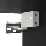  4-dijelni set kupaonskog ormarića crni od konstruiranog drva | shoptok.hr