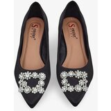 Resti Women's satin-like ballerinas with a buckle Legant | Shoptok.si
