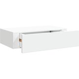  Zidna polica s ladicom bijela 40 x 23,5 x 10 cm MDF | Eponuda.ba