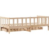 vidaXL Dnevna postelja s predali 80x200 cm trdna borovina, (21303602) | Shoptok.si