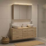  Set namještaja za kupaonicu 4 kom. Hrast sonoma | shoptok.hr