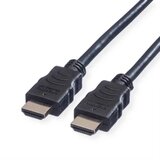 Value HDMI priključni kabel HDMI A utikač 3.00 m crna 11.99.5543 sa zaštitom HDMI kabel Cijene
