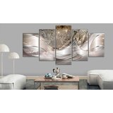  Slika - Sparkling Dandelions (5 Parts) Beige Wide 100x50 | shoptok.hr