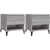  Bočni stolići 2 kom boja hrasta 50x46x50 cm konstruirano drvo | shoptok.hr