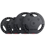  Set plastičnih tegova sa rukohvatima (2 x 5 kg, 2 x 10 kg) | Eponuda.com