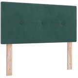  s od storage s uzglavljem Tamnozelena 90 x 200 cm Baršun - Tamnozelena 90 x 200 cm Prošiveno gumbima | shoptok.hr