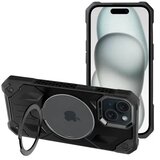 Armor Mag Cover maska kompatibilna s MagSafe za iPhone 15 crna | shoptok.hr