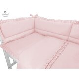 MimiNu Royal navlaka za posteljinu 2 dijela 120x90 cm, roza | Shoptok.si