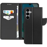 AVIZAR Ohišje za Samsung Galaxy A16 Denarnica Usnje Saffiano Fancy, Črna, (5000012181) | Shoptok.si