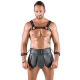 Svenjoyment Gladiator Skirt & Chest Harness Set 2180545 Black S | Shoptok.si