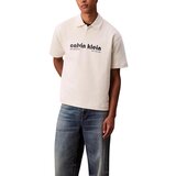 Calvin Klein Jeans Majice s kratkimi rokavi SS PREMIUM TERRY REL LV04RC243G Bela Cene