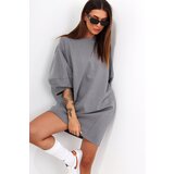 Fasardi Lady's loose dress Miss city official trinket gray | shoptok.hr