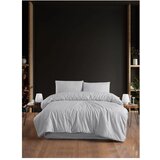 Mila Home Svetlo siva posteljnina za zakonsko posteljo/podaljšana z rjuho/4-delna 200x220 cm – Cene