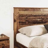  Uzglavlje s uzglavljem Staro drvo 135 cm Konstruirano drvo | shoptok.hr