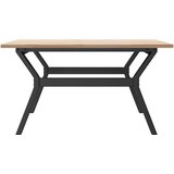  Stolić za kavu Y-oblika 90x90x45 cm borovina i čelik | shoptok.hr