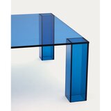 Kave Home Modra steklena mizica 85x85 cm Adularia – | Shoptok.si
