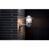 Nordlux spoljašnja zidna svetiljka agger sa senzorom, 1xE27/60W/230V, IP54, srebrna | Eponuda.com