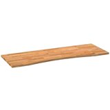 vidaXL Ploča za radni stol svjetlosmeđa 140x50x2,5cm drveni pravokutni | shoptok.hr