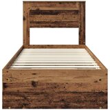  Okvir za krevet Staro drvo 75 x 190 cm Čvrsto borovo drvo | shoptok.hr